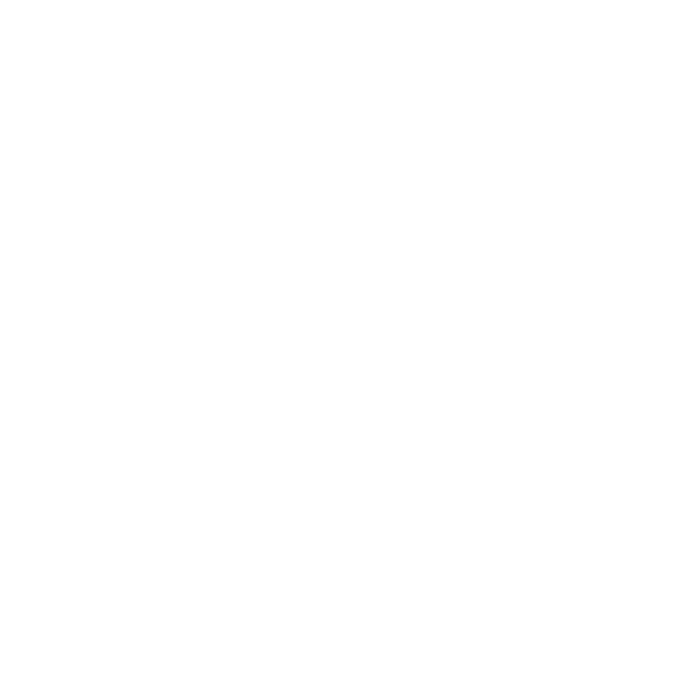 Compass Rose Arrow Logo #ffffff