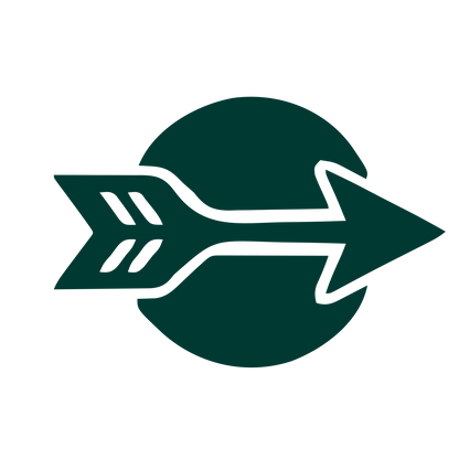 Arrow Circle Tattoo Logo #003932