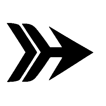 Triple Chevron Arrow Logo