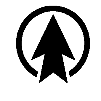 Arrow Circle Compass Logo