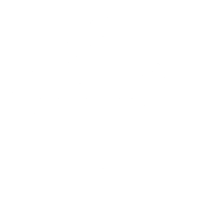 Arrow Through Diamond Logo #ffffff