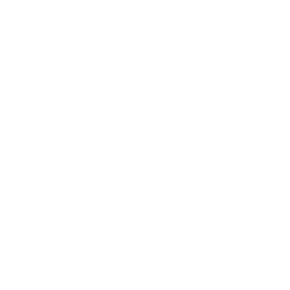 Laurel Wreath Emblem Logo #ffffff