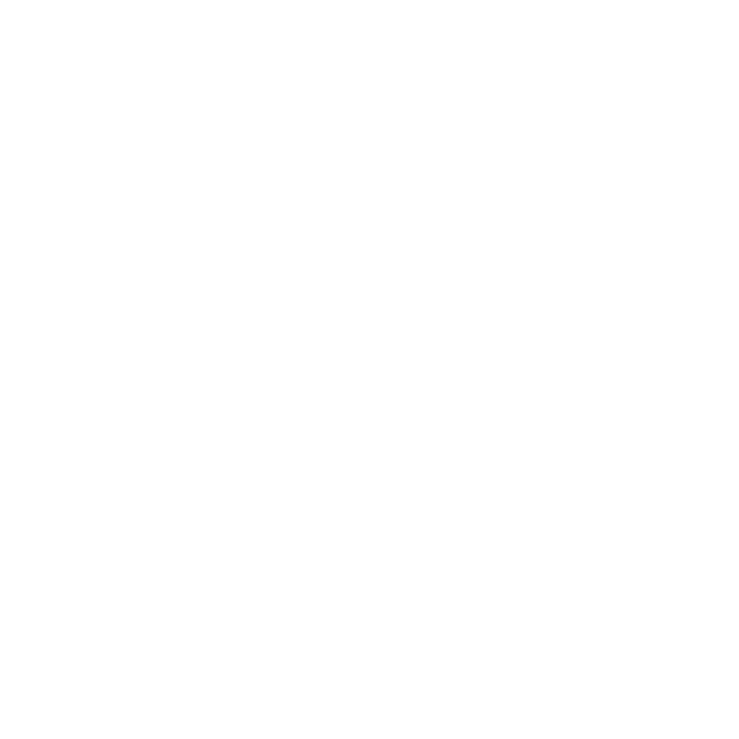 Bold Geometric Wreath Logo #ffffff