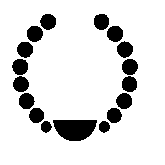 Dot Wreath Bowl Logo