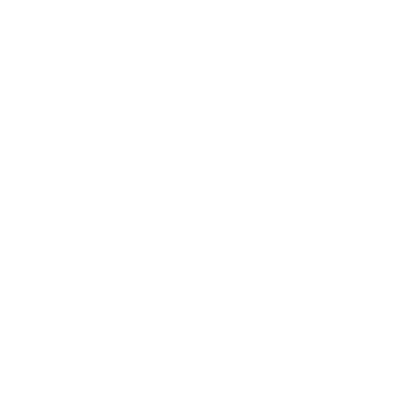 Dot Wreath Bowl Logo #ffffff