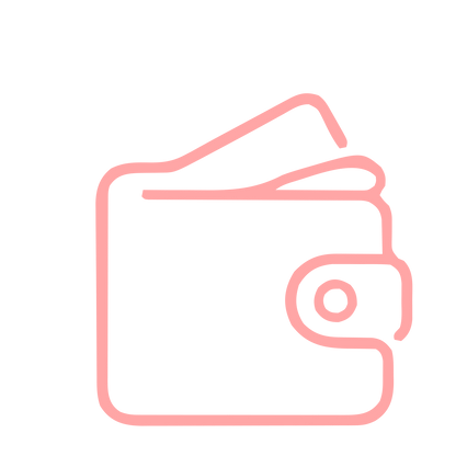 Monoline Wallet Logo #ffa6a6