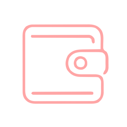 Monoline Wallet Logo #ffa6a6
