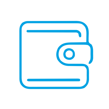 Monoline Wallet Logo #00a3e4