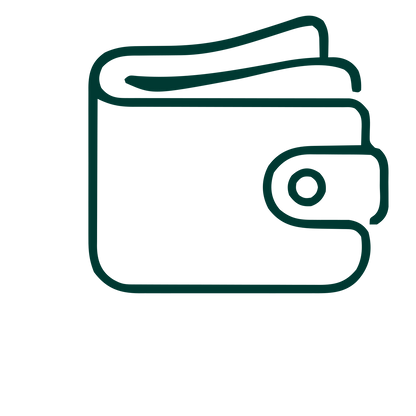 Monoline Wallet Logo #003932