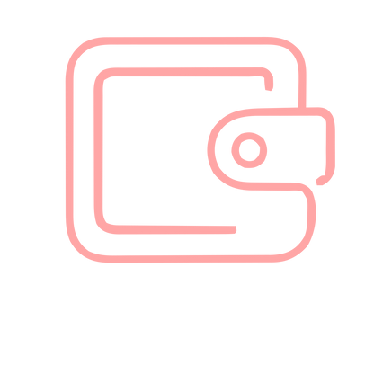 Monoline Wallet Logo #ffa6a6