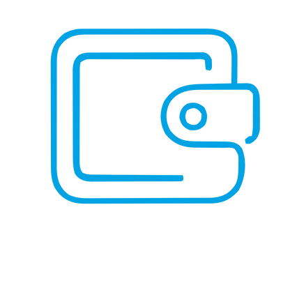 Monoline Wallet Logo #00a3e4
