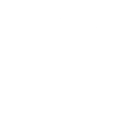 Greek Columns Urn Logo #ffffff