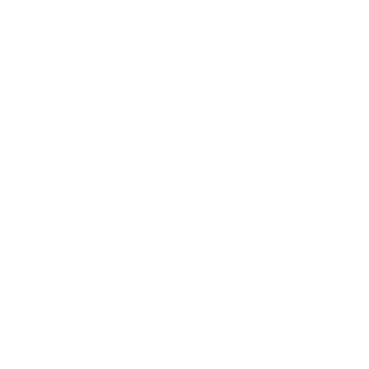 Mountain Sunrise Badge Logo #ffffff