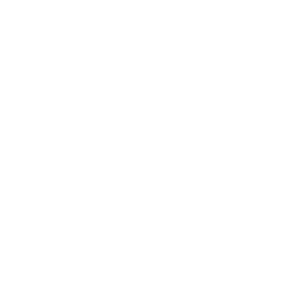 Mountain Sun Badge Logo #ffffff
