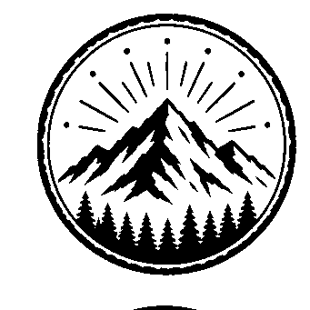 Mountain Forest Badge Logo