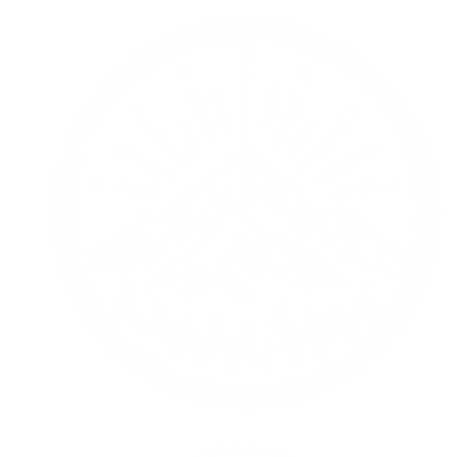 Mountain Forest Badge Logo #ffffff