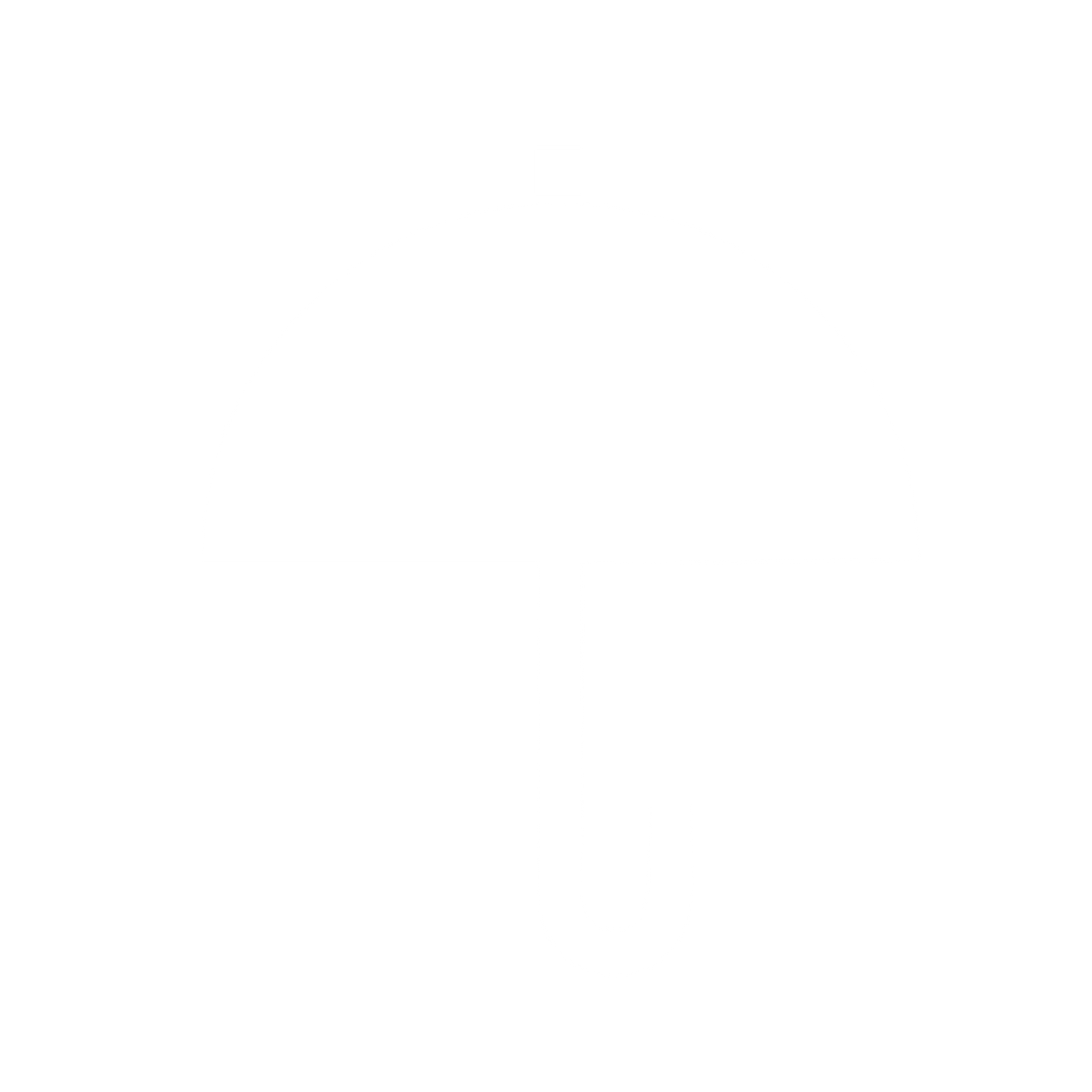 Bauhaus Umbrella Logo #ffffff