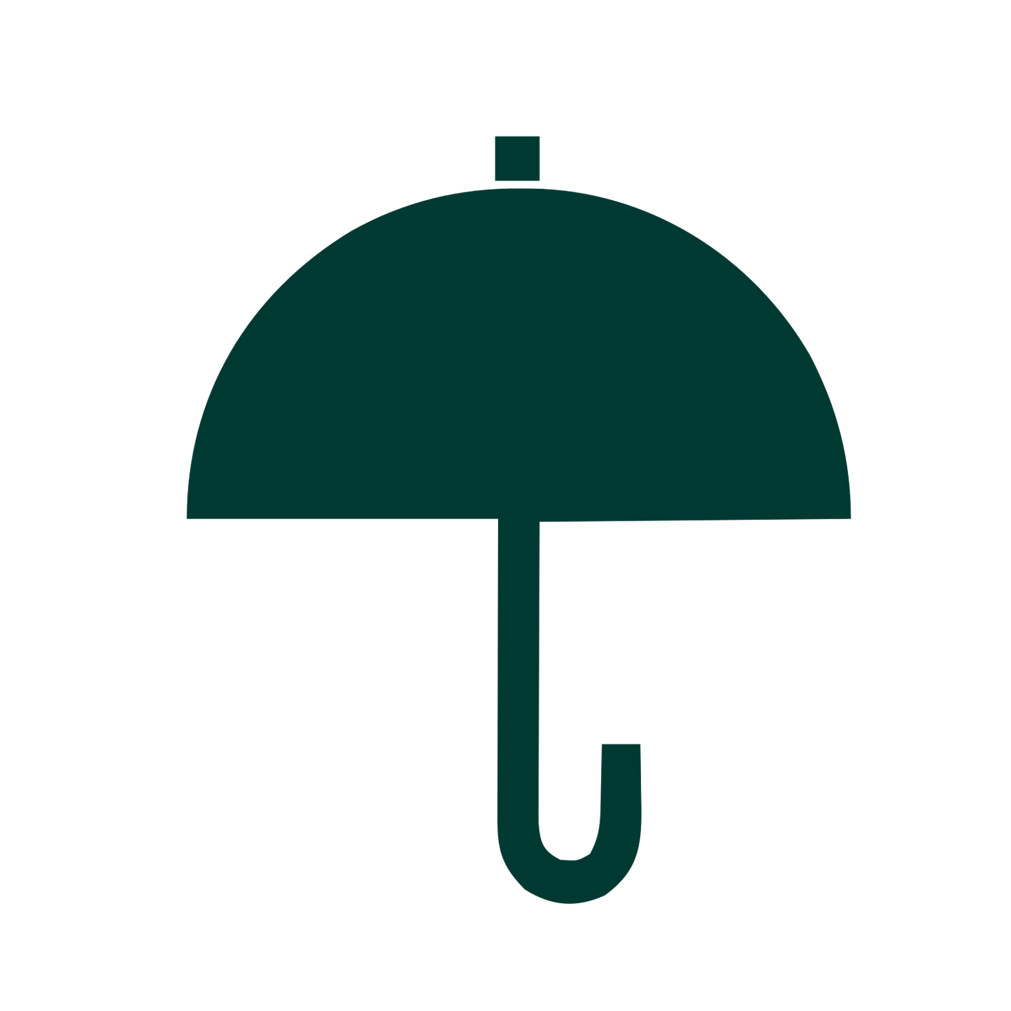 Bauhaus Umbrella Logo #003932