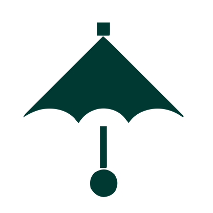 Bauhaus Umbrella Logo #003932