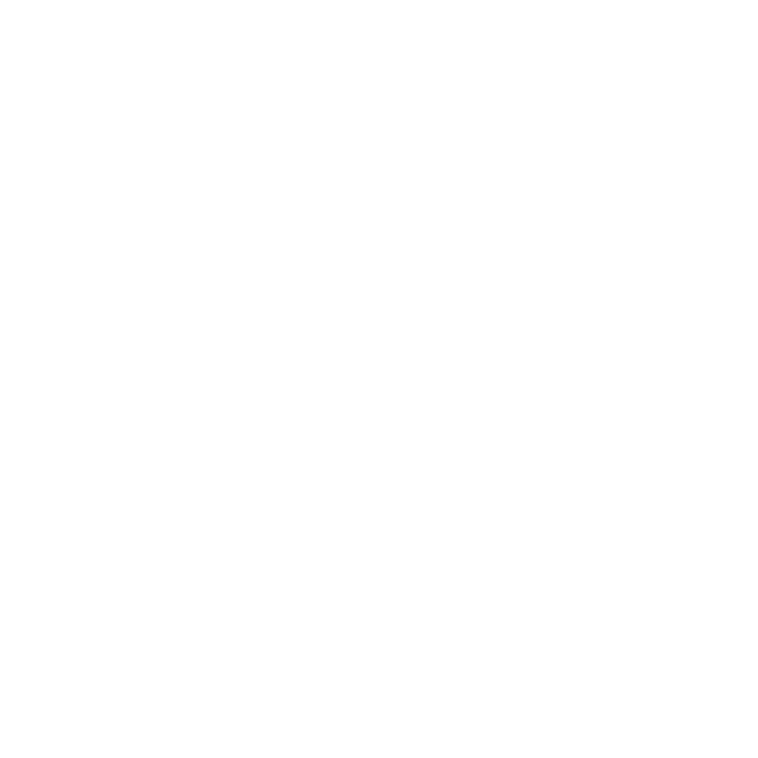 Bauhaus Umbrella Exclamation Logo #ffffff