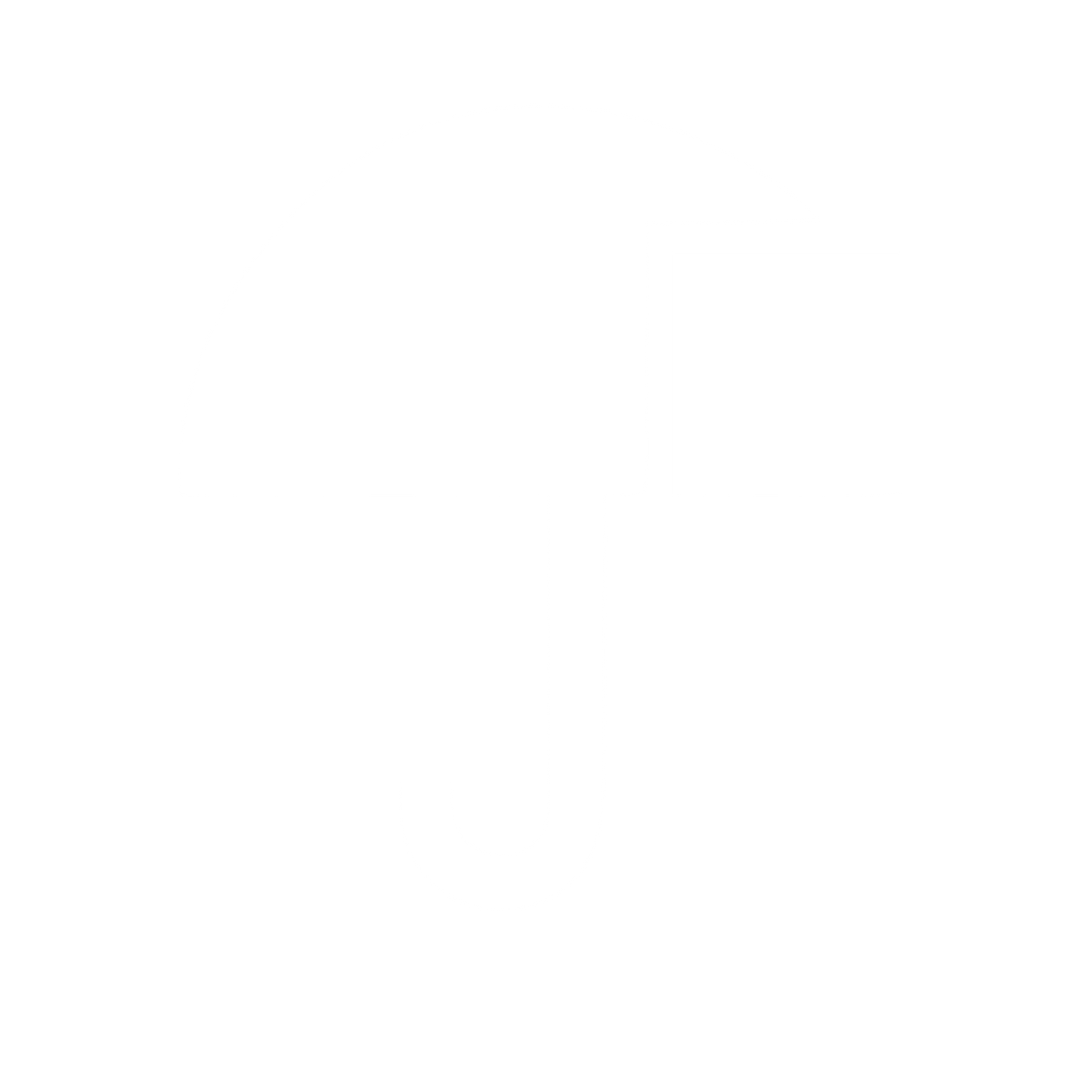 Bauhaus Umbrella Logo #ffffff