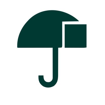 Bauhaus Umbrella Logo #003932