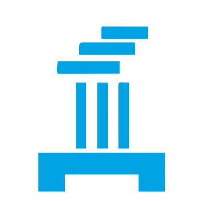 Brutalist Incense Holder Logo #00a3e4