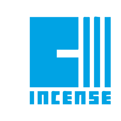 Brutalist Incense Brand Logo #00a3e4