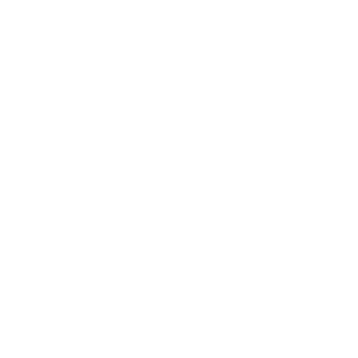 Brutalist Incense Brand Logo #ffffff