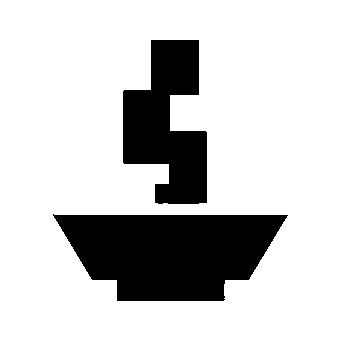 Brutalist Incense Burner Logo