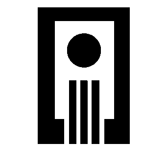 Brutalist Incense Holder Logo
