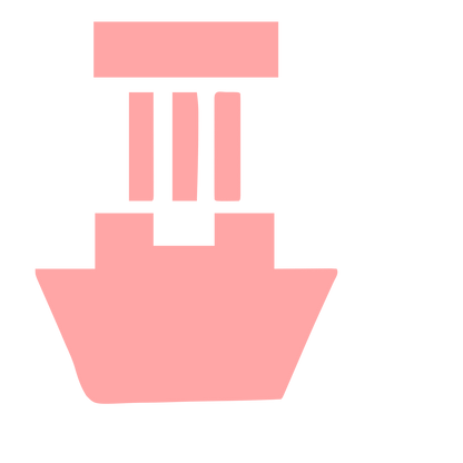 Incense Burner Tower Logo #ffa6a6