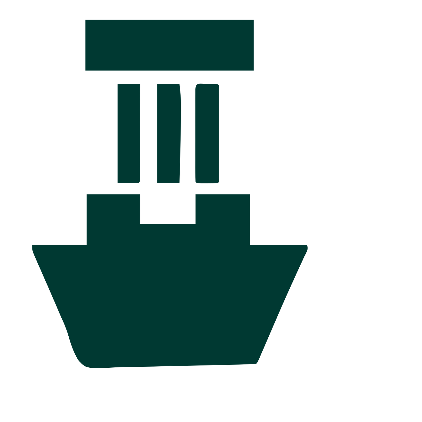Incense Burner Tower Logo #003932