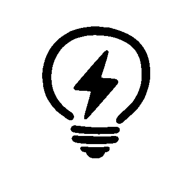Hand-Drawn Light Bulb Logo