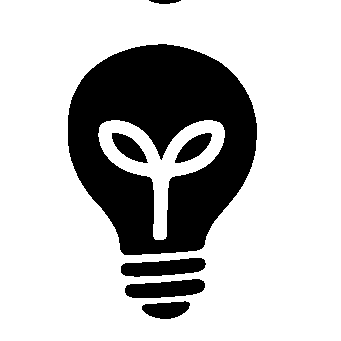 Plant Bulb Idea Logo