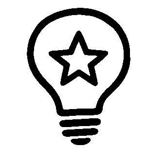 Star Light Bulb Logo