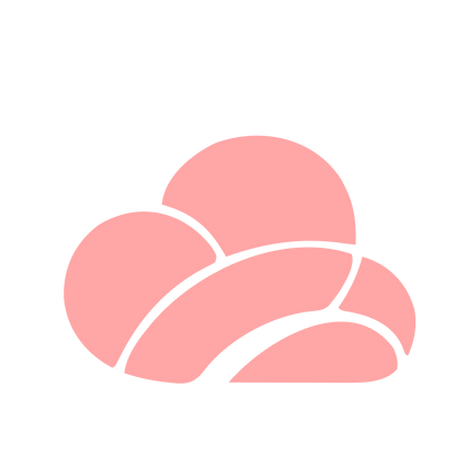 Layered Cloud Stack Logo #ffa6a6