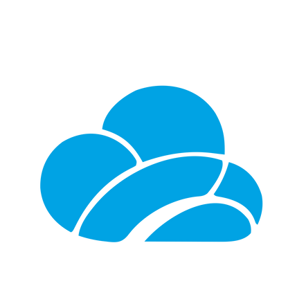 Layered Cloud Stack Logo #00a3e4