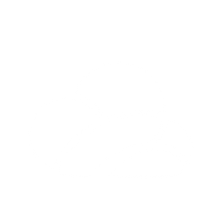 Layered Cloud Stack Logo #ffffff