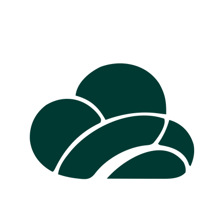 Layered Cloud Stack Logo #003932