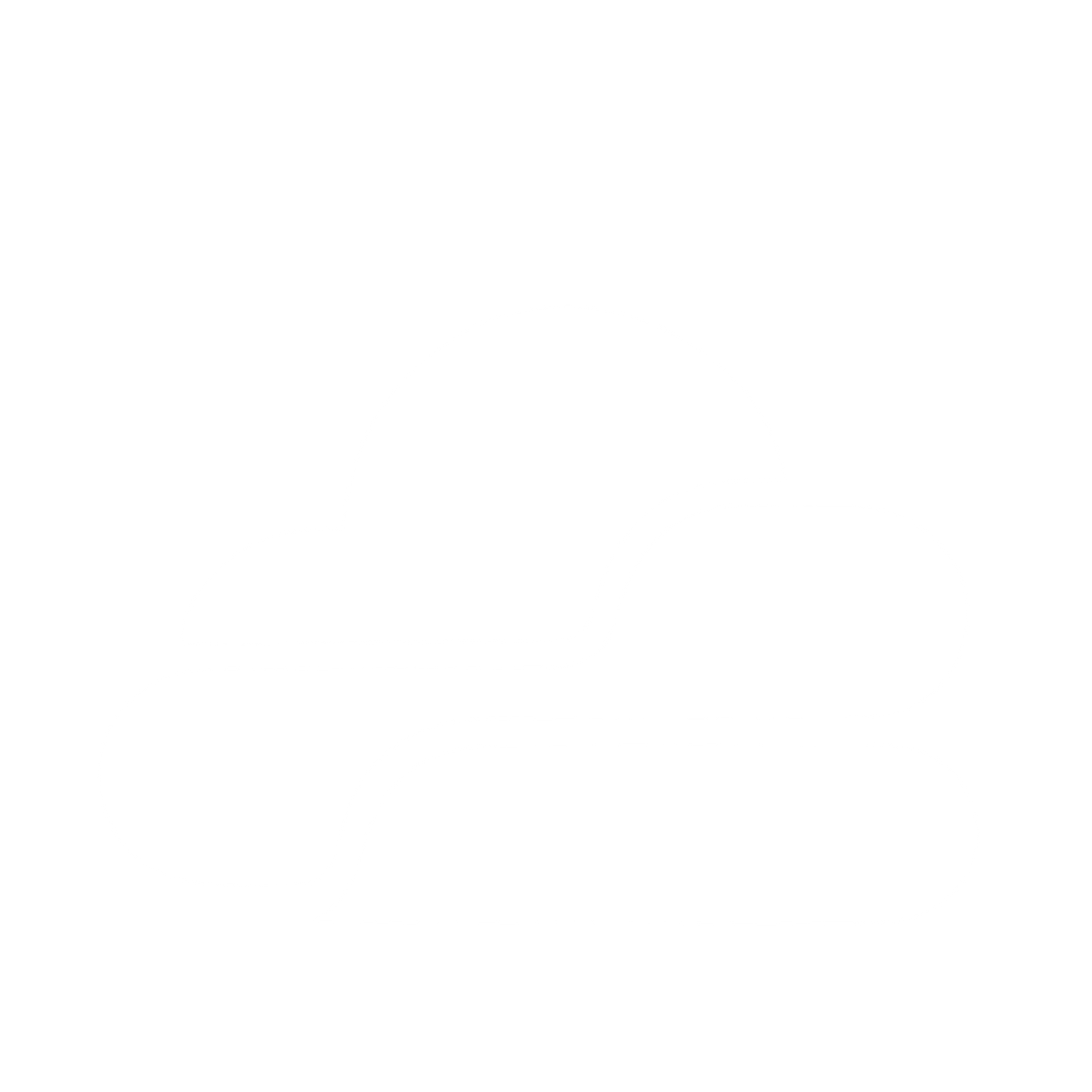 Layered Overlap Cloud Logo #ffffff