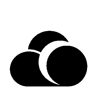 Moon Cloud Night Logo