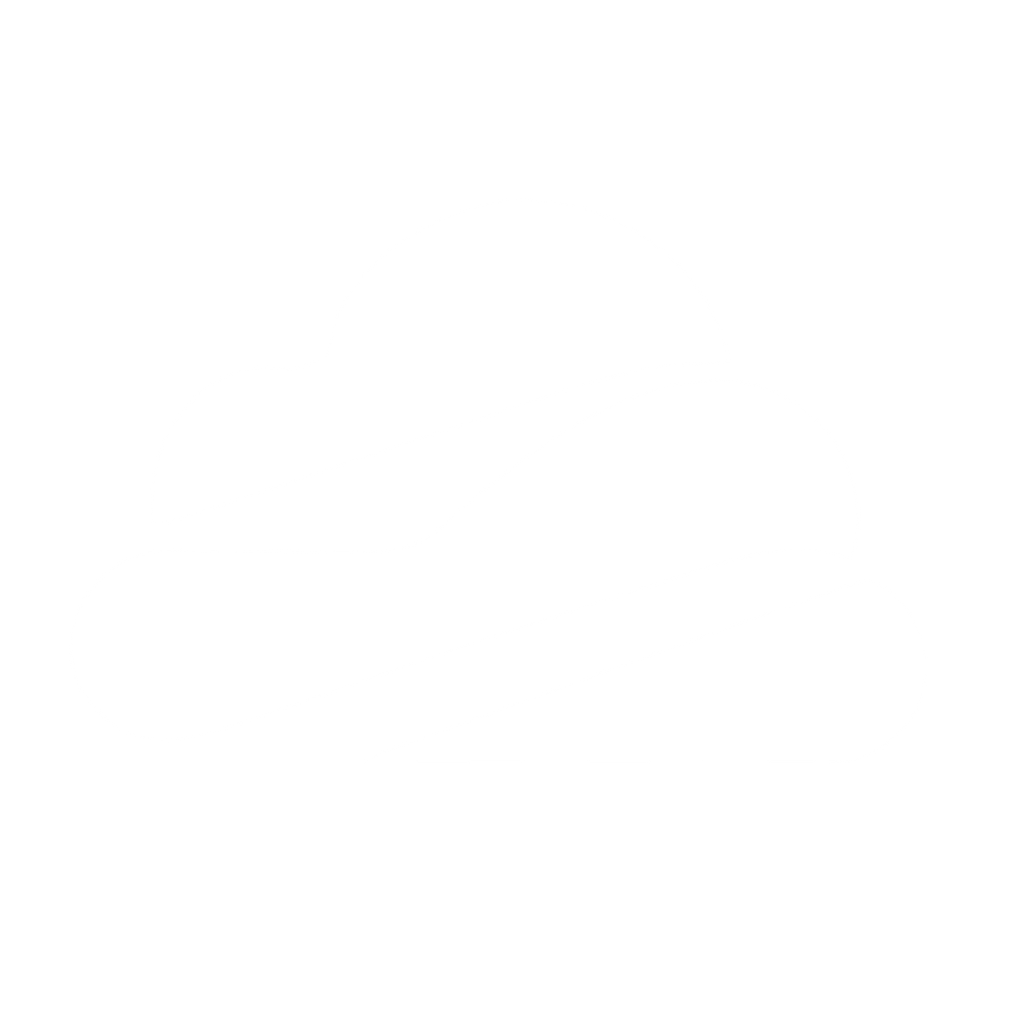 Layered Overlap Cloud Logo #ffffff
