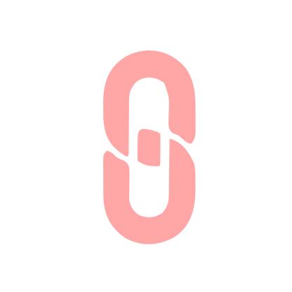 Chain Link Logo #ffa6a6
