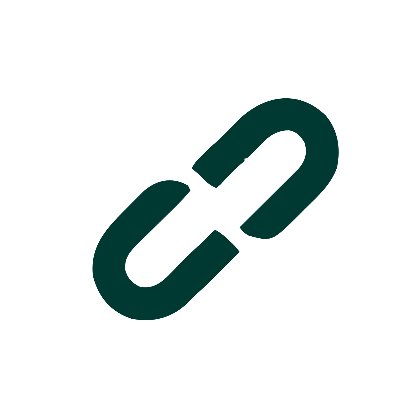 Chain Link Logo #003932