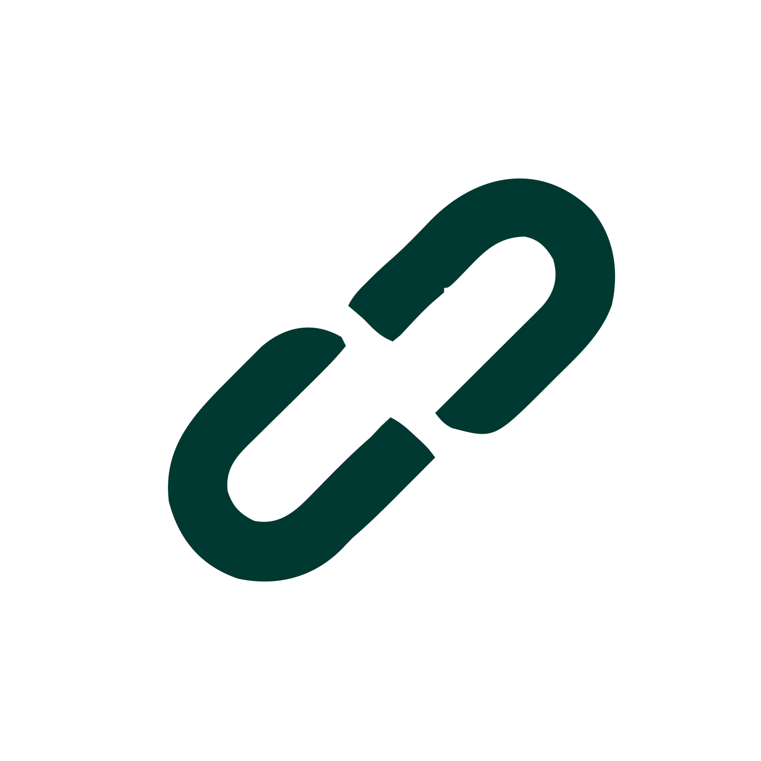 Chain Link Logo #003932