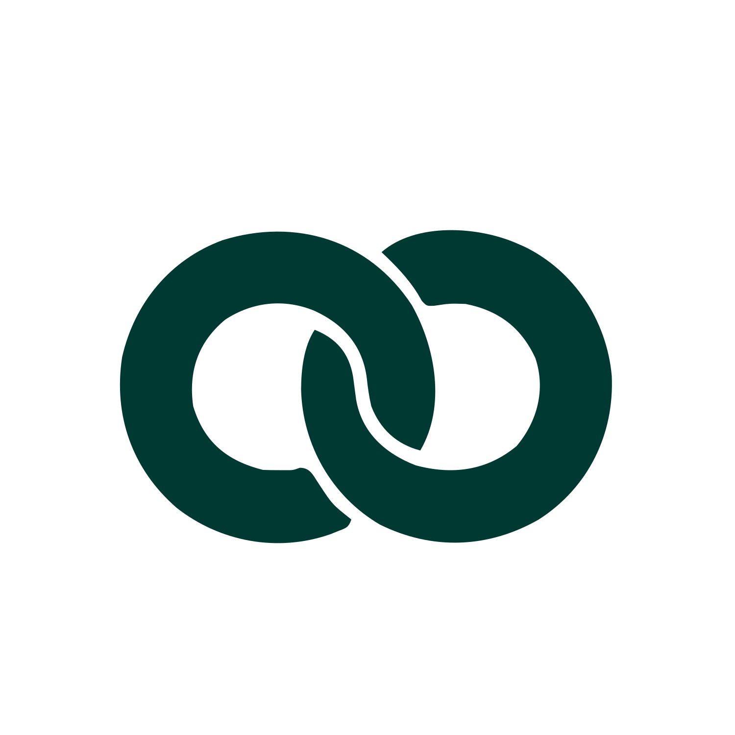 Interlocking Rings Chain Logo #003932