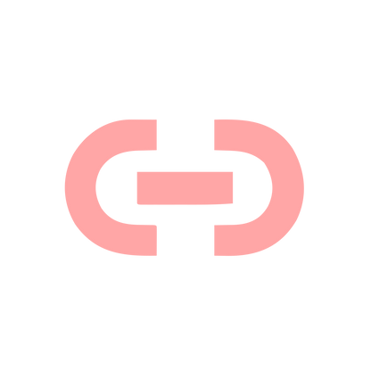 Chain Link Logo #ffa6a6