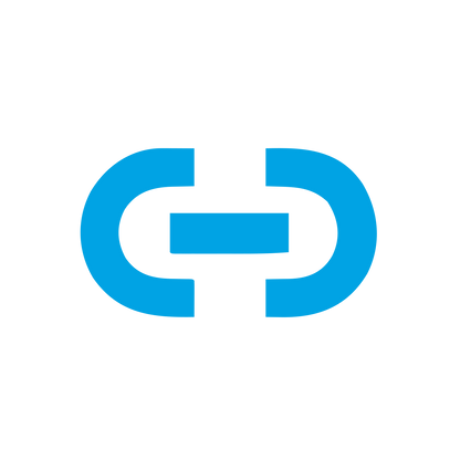 Chain Link Logo #00a3e4