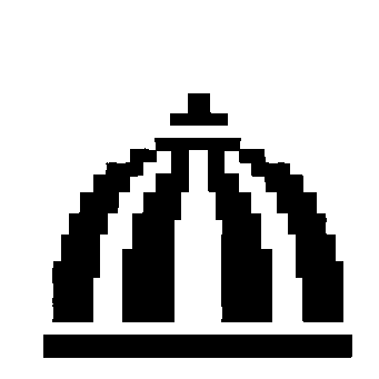 Pixel Dome Architecture Logo